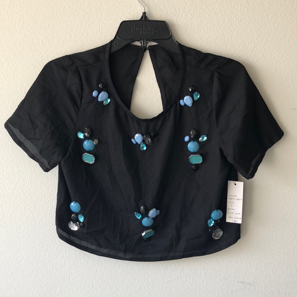 Brand new embellished top